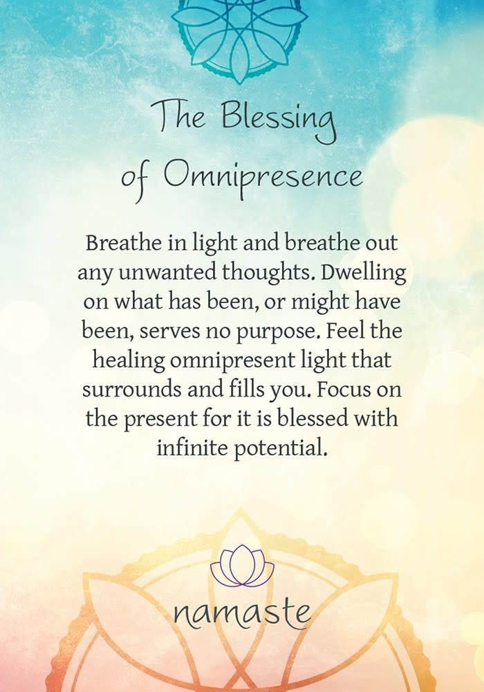 Namaste Blessing And Divination Cards