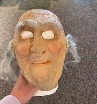 VINTANGE 1971 Old Man Mask by Cesar