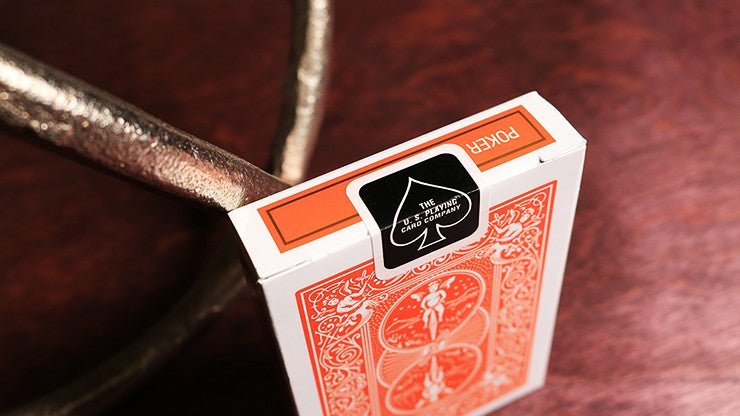 Bicycle Orange Playing Cards by USPCC