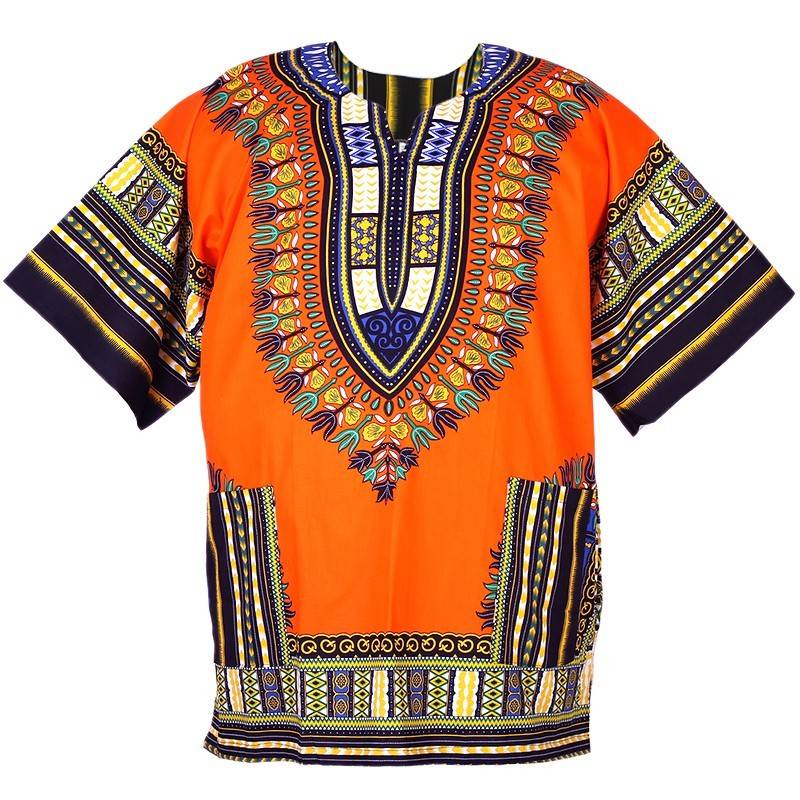 Dashiki Shirt, 2XL - Assorted Colors by Flashback And Freedom Inc