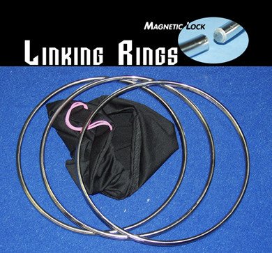 Linking Rings 12 inch, 3 Set - Magnetic Lock