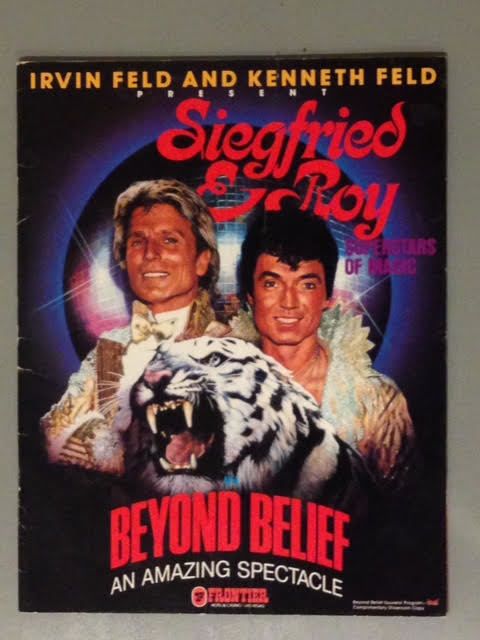 USED Siegfried and Roy Beyond Belief - Show Program