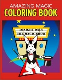 Amazing Magic Coloring Book by Trickmaster Magic