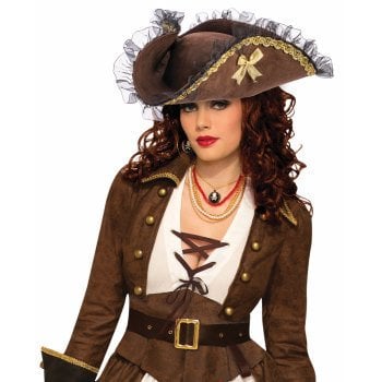 Tricorner Pirate Hat - Female