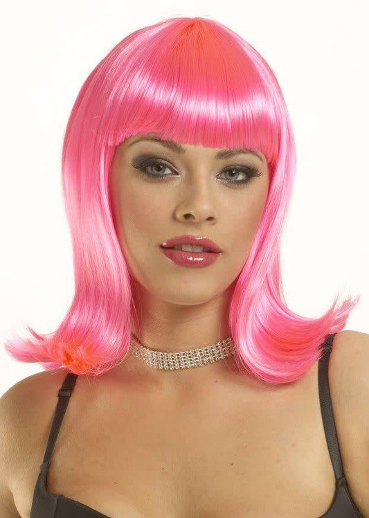 Peggy Sue Wig - Neon Pink