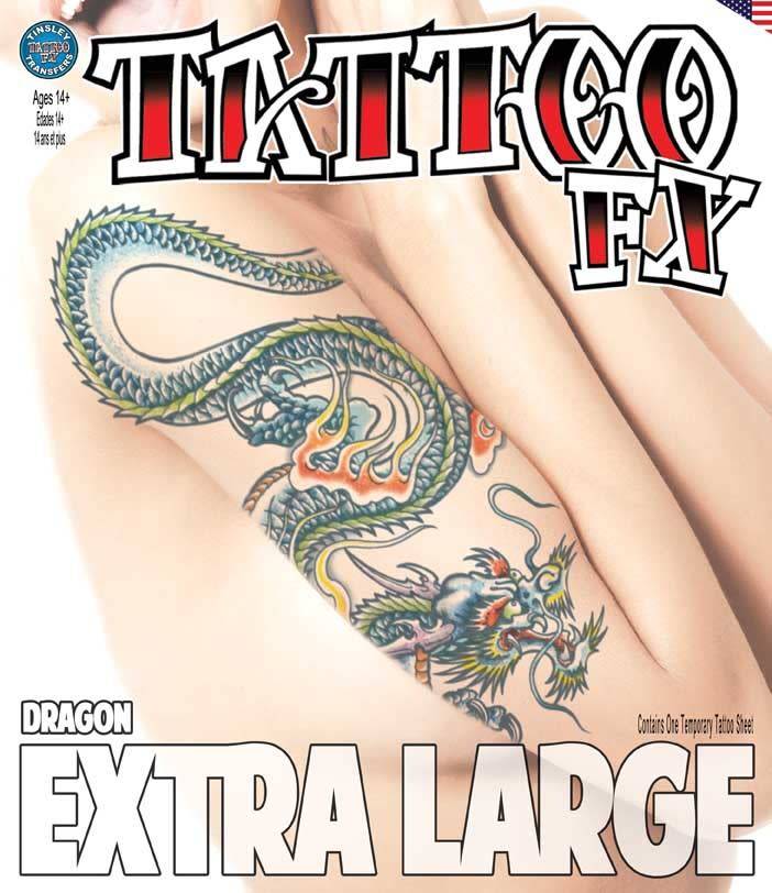 Extra Large Dragon Tattoo