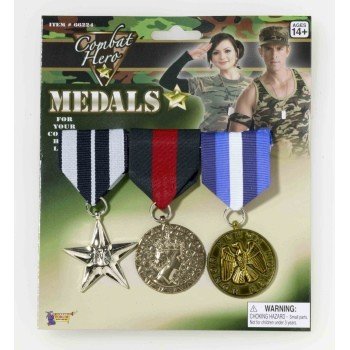 Military Medals - 3 Set