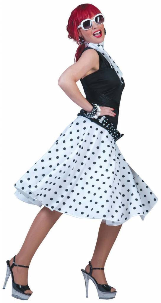 Rock 'N Roll Skirt - White