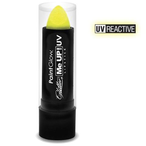 Sherbet Lemon Neon UV Glitter Lipstick 5G