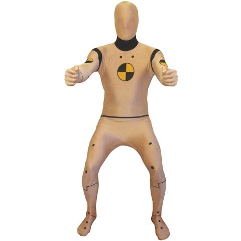 Crash Test Dummy Adult Morphsuit Large