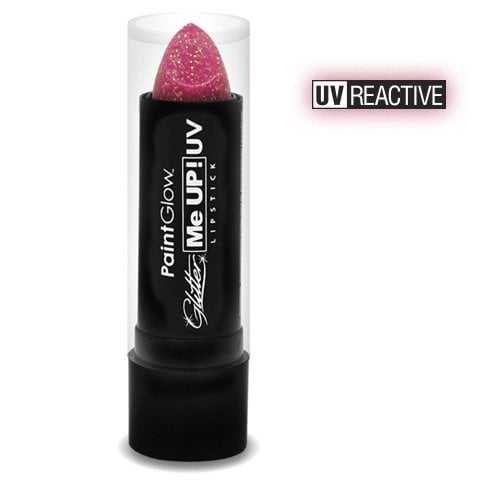 Champagne Pink Neon UV Glitter Lipstick 5G