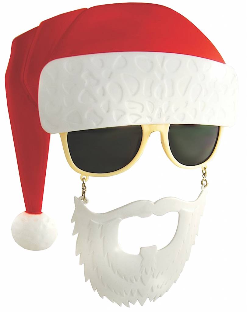 Sunglasses Santa Claus Sunstaches