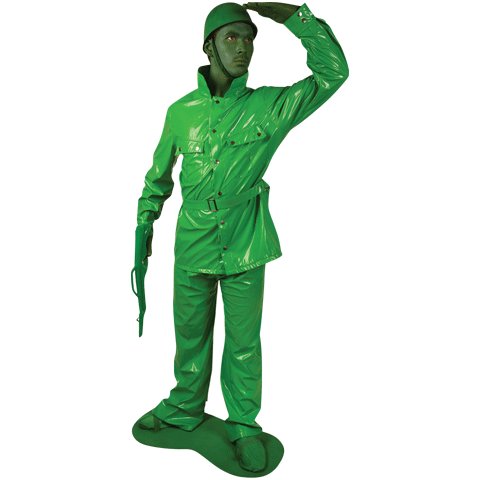 Saving Private Morph Green - Adult Large