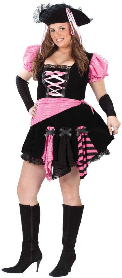 Pink Punk Pirate - Plus Size