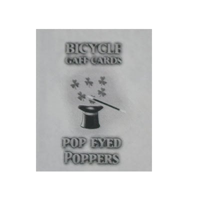 Pop Eyed Popper Deck Bicycle, Red M10