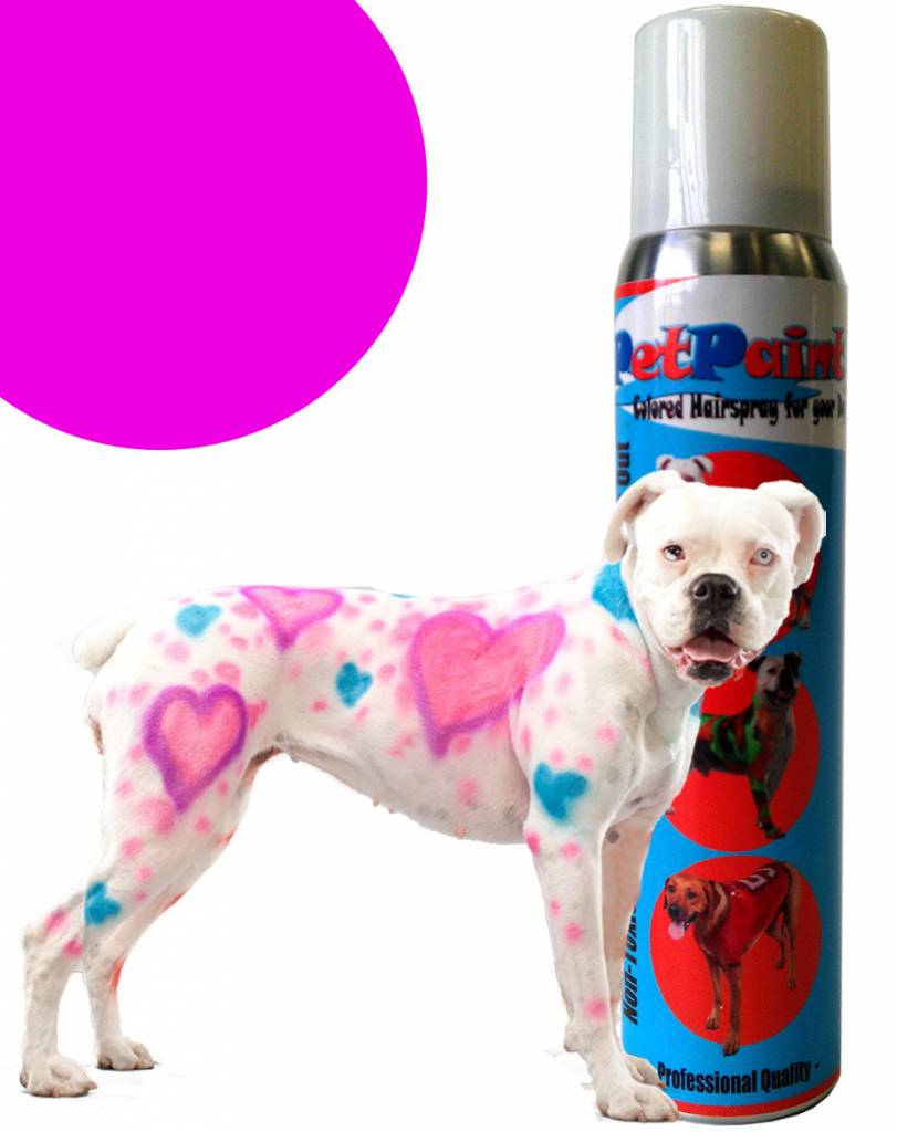 Colored Pet Hair Spray - Pug Purple by Pet Paint