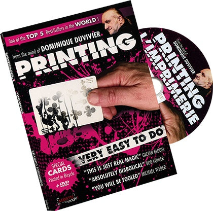 Printing 2.0 with New Ending (DVD and Gimmicks) by Dominique Duvivier  (M10)