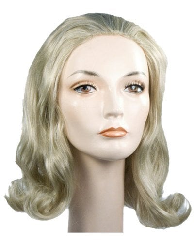 1960s Prom Pageboy C Blonde Wig