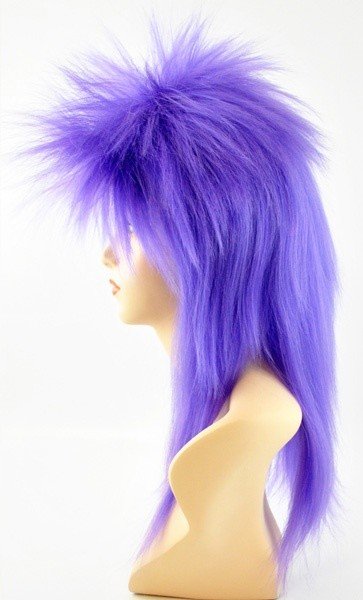 Punk Fright, Purple - Wig