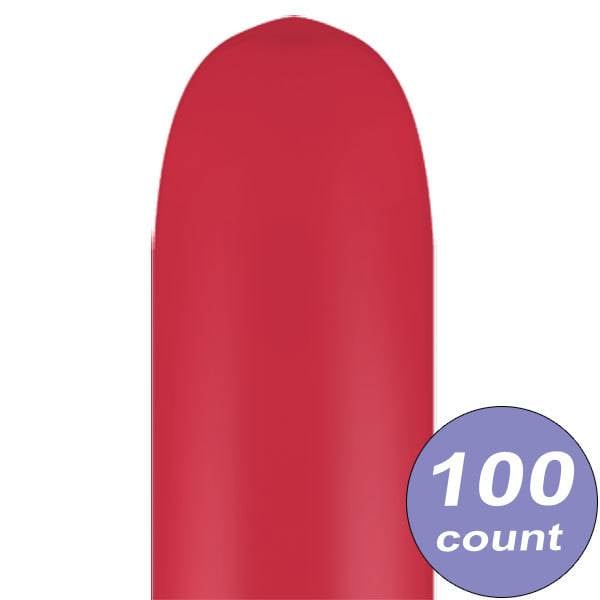 260Q Balloons Red - 100 Count