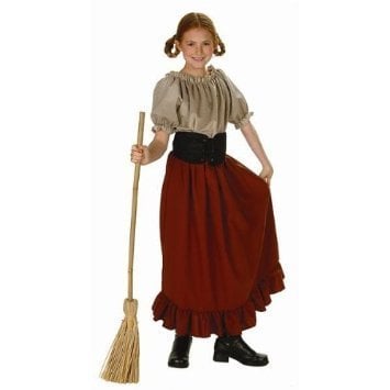 Peasant Girl Child Medium 8-10 Renaissance Peasant