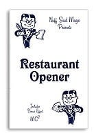 Card - Restaurant Opener, Blue (M10)