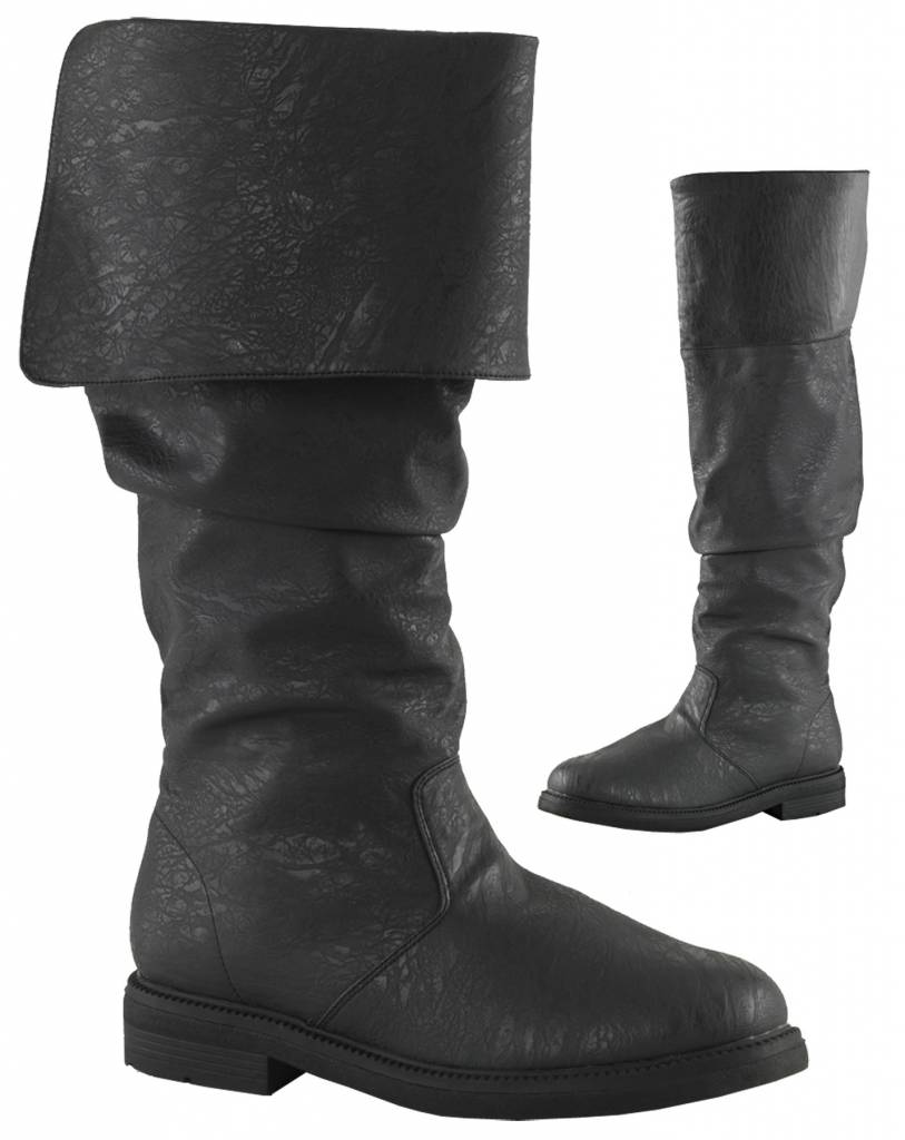 Robin Hood Boots 100, Black - XLG by Funtasma