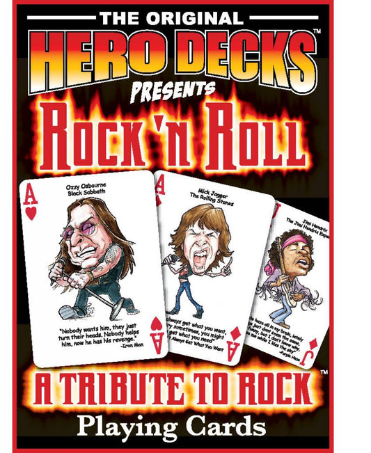 Hero Decks: Rock 'n Roll Playing Cards by Parody Productions LLC