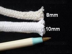 Magician's Rope 25' Hank x 10mm - Bleached White by Barion Trading Company(M8)