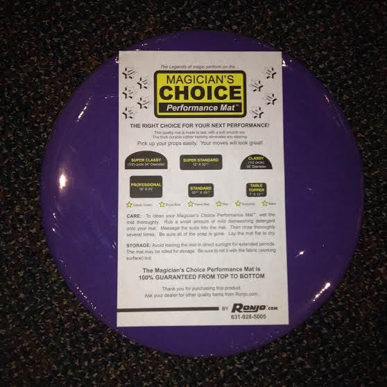 Performance Mat Circle 12 inch,Lilac