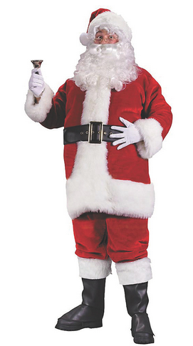 Premire Plush Santa Suit - STD 40-48