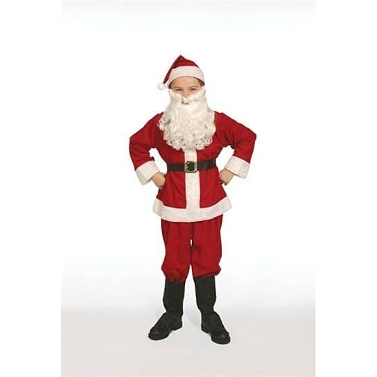 Economy Santa Suit Child Size 8-10