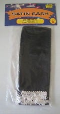 Satin Sash Black