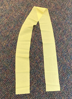 Yellow Economy Sash