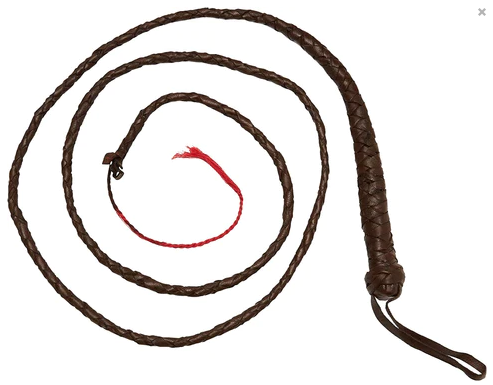 9 Foot Bull Whip - Leather