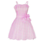 Pink Fashion Doll Summer Dress Adult Medium