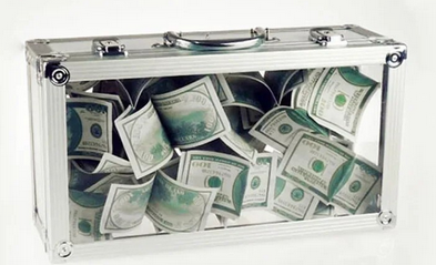 Crystal Money Brief Case