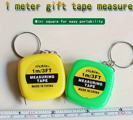 Keychain Tape Measure 1 meter 39.37 inches