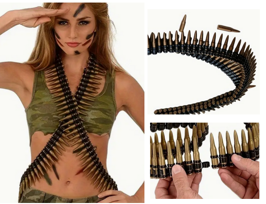 Bandolier Bullet Belt 60 inch