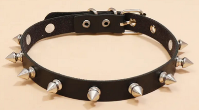 Spike  Choker Collar