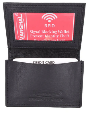 Wallet RFID Block Croc Black P 70CRBK