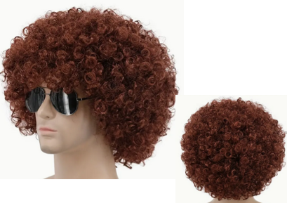 Jumbo Afro, Brown - Wig