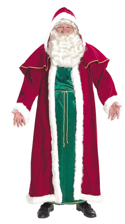 Old Saint Nick, Santa Suit - Adult One Size