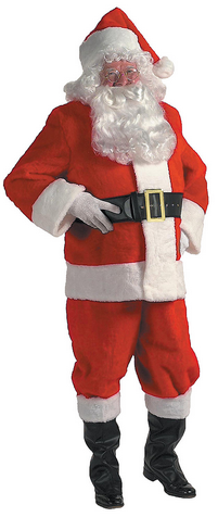 Quality Plush Santa Suit - 42-48