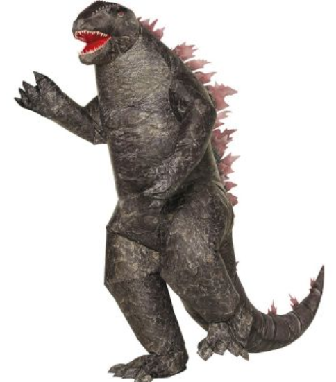 Inflatable Adult Godzilla Costume -  Godzilla X Kong The New Empire by In Spirit Designs