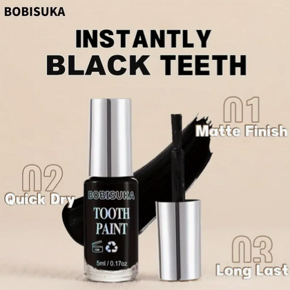 Tooth Paint Black 5ml .7oz by Bobisuka