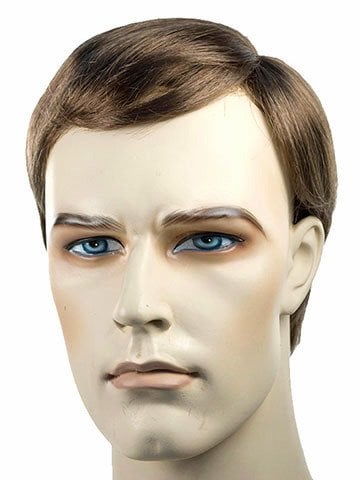 Sidepart Men Brown 12 Wig