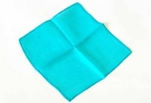 Silk - 18 inch Turquoise by Vincenzo Di Fatta (M11)