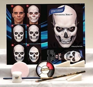 Skull Theatrical Make-Up Kit by Graftobian