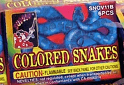 Color Snakes Pack of 6